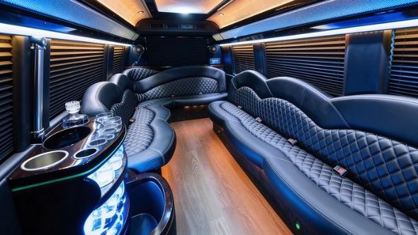 costa mesa sprinter limousine interior