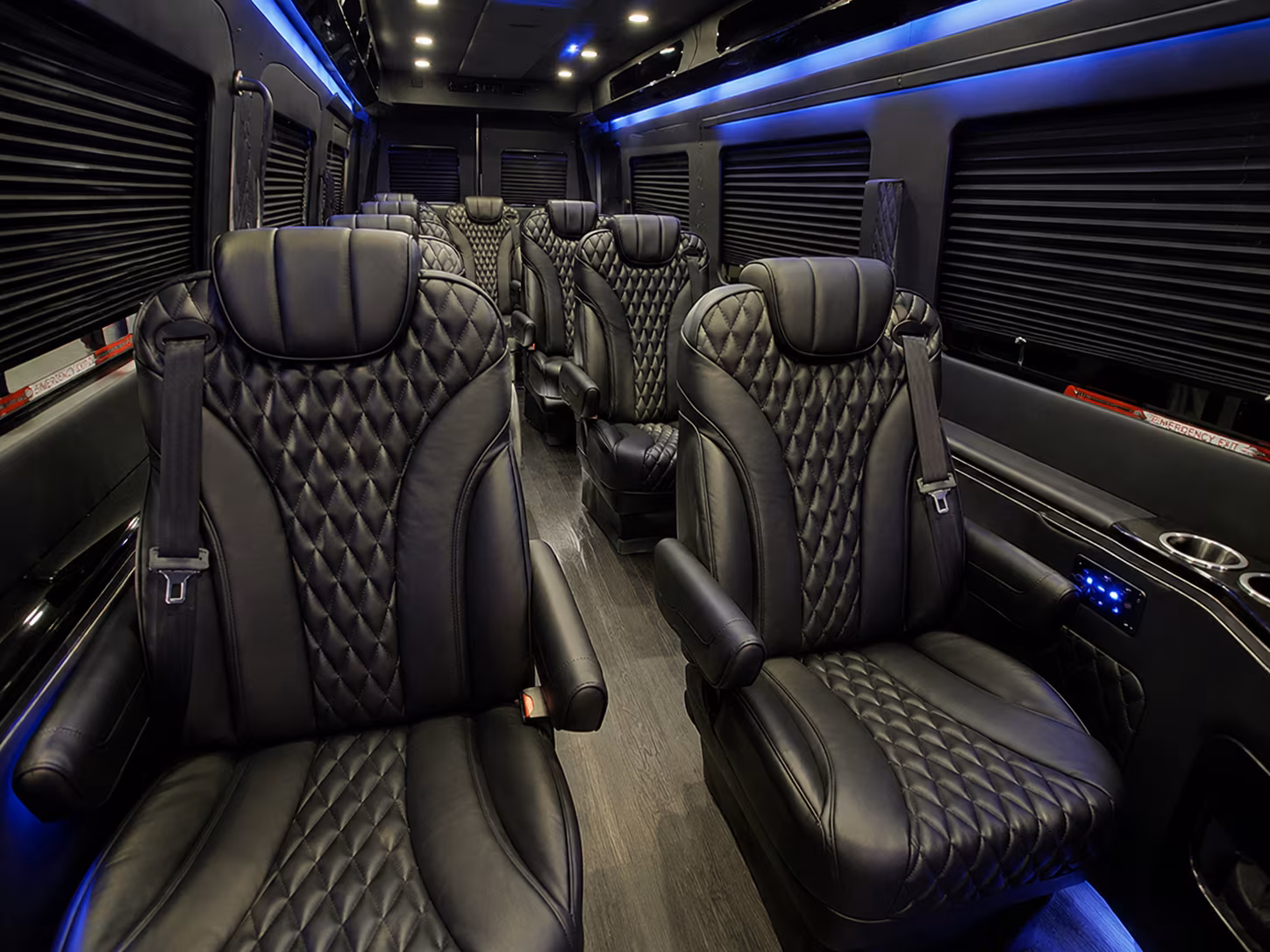 8 passenger sprinter van inside