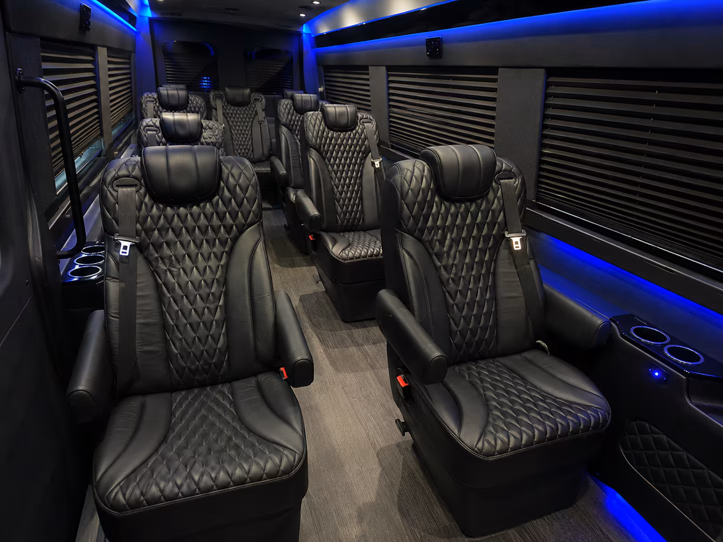 8 passenger sprinter van interior