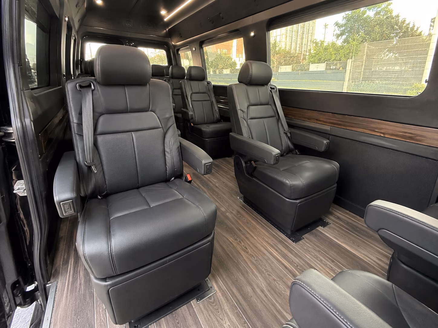 costa mesa 10 passenger sprinter van interior