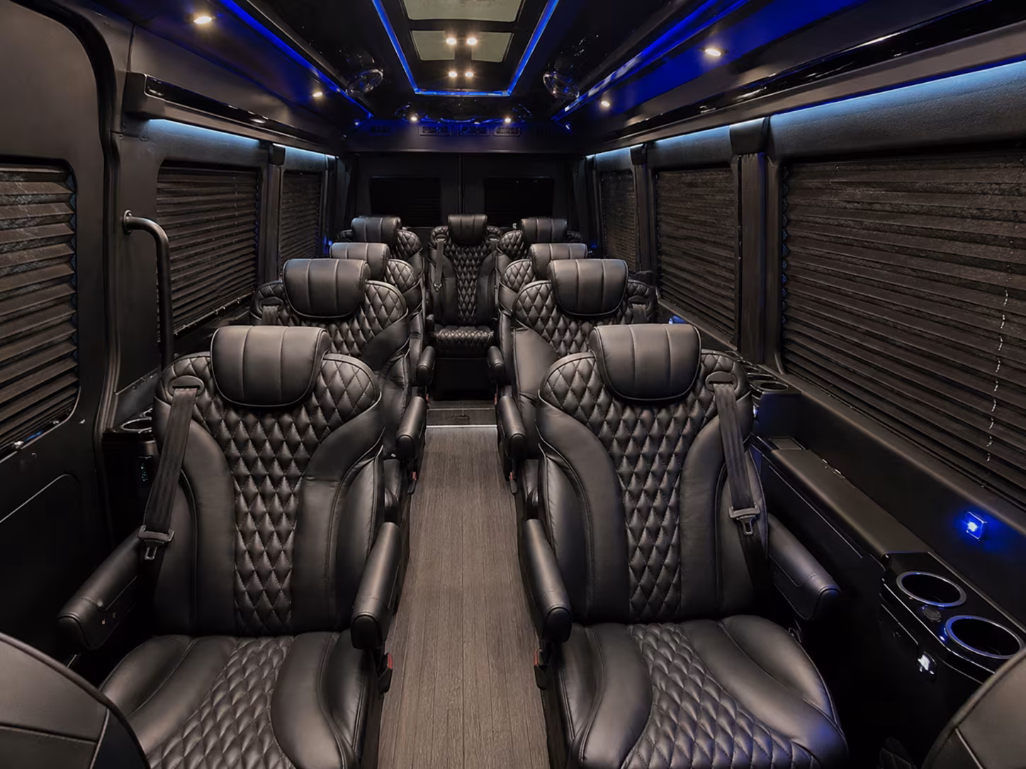 costa mesa 18 passenger sprinter van interior
