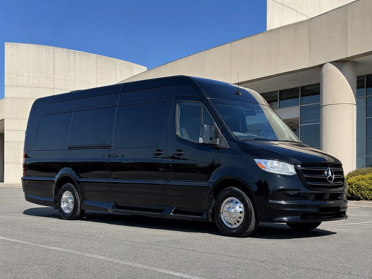 sample corporate shuttle quote multi day sprinter van service during a costa mesa convention