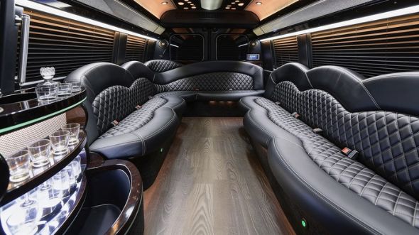 sprinter limousine inside costa mesa